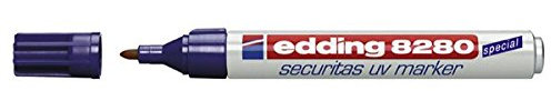 UV-Marker Securitas e-8280, Rundspitze 1,5-3mm, farblos