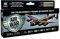 VallejoRAF & FAA Bomber Air Command & Training Air 1939-45 Model Air Colouring Kit,17 ml (Pack of 8)