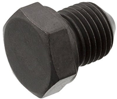 febi bilstein 03272 Ölablassschraube ohne Dichtring, 1 Stück, Schwarz