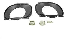 BMW e70 Exhaust Tip Trim Kit @ Rear Bumper Cover OEM tailpipe tail pipe pipes