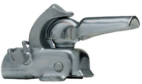 Hebie Anhängerkupplung F3 Befestigung auf Gepäckträger Silber Fahrrad