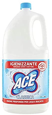 6 x ACE Candeggina Classica Regolare Liquida 3 Litri 3000 ML