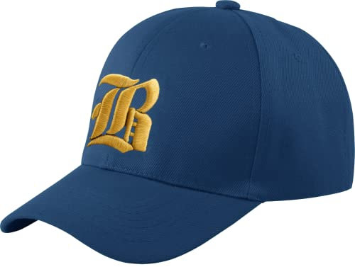 Morefaz Unisex Jungen Mädchen Mütze Baseball Cap Hut Kinder Kappe 3D Gothic B TM (B Nave Gold)