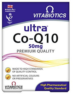 Vitabiotics Ultra Coenzyme Q10 50 mg Tablets