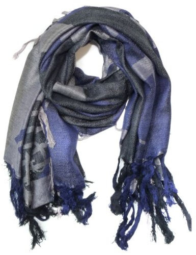 ARMANI JEANS AJ - DAMEN SCHAL S5429F9 BLAU U