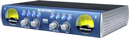 PreSonus BlueTube DP V2, 2-channel, dual-path Tube Preamp and DI Box for microphones and instruments