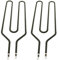 First4Spares Replacement 2 Spade Connector Heater Element Twin Pack for Heatstore Storage Heaters - 850w