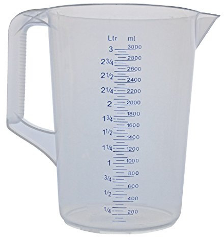 Caraffa graduata in plastica, 5 l -- mt251005