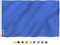 Anley Fly Breeze 3x5Pi Drapeau Solid Bleu Vive Résiste aux UV-Entête en Toile/Double Couture-Drapeau Bleu Massif en Polyester, œillet en Laiton 3x5Pi