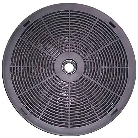 Amica KF 17193 Dunstabzugshaubenzubehör, Kohle, Rundfilter, schwarz, 2er pack