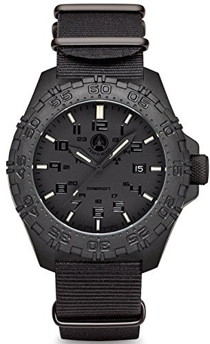 Praetorian SOCOM Phantom - NATO Armband - 20 Bar - Trigalight Sekundenzeiger - H3 Tritium Uhr