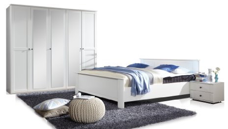 Wimex Kleiderschrank/ Drehtürenschrank Chalet, (B/H/T) 180 x 58 x 210 cm, Weiß