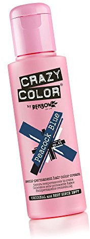 Crazy Color Hair Color - Peacock Blue 45 by Crazy Color