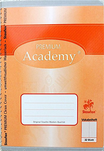 Staufen 10263 Vokabelheft A6 PREMIUM Academy 32 Blatt