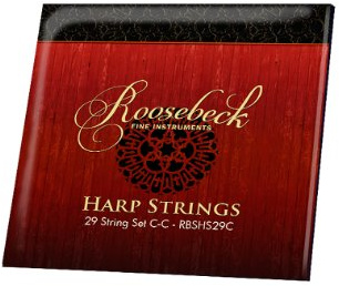 Roosebeck Harp String Set, 29, C - C