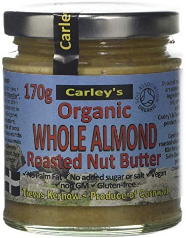 Carleys Organic Almond Butter 170 g (Pack of 3