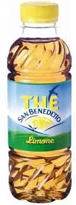 San Benedetto, Thè Freddo al Limone, 12x500 ml Bevanda Dissetante Analcolica, Gusto Fruttato, Tappo Click, Senza Conservanti e Coloranti