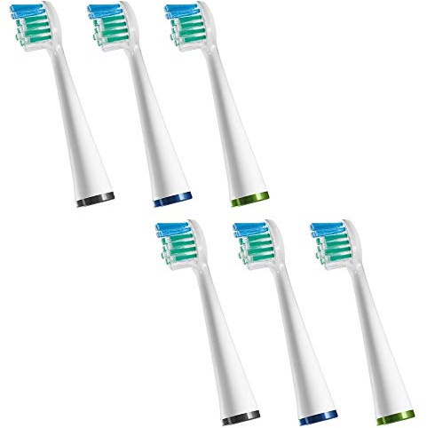 Waterpik SRSB-3E Replacement Toothbrush Heads Small Pack of 6