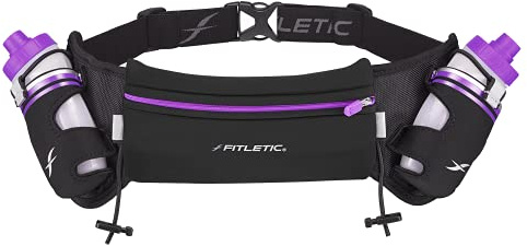 Fitletic Hydra 16oz - Black/Purple Zip - L/XL