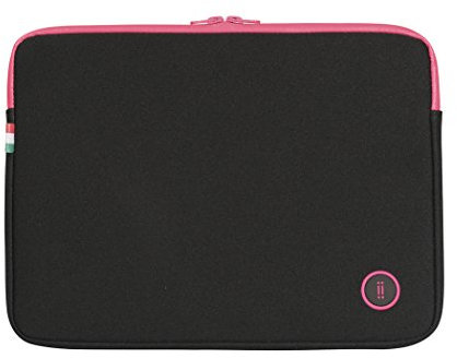 AIINO Sleeve - Custodia per Macbook 13 pollici Air, Pro, Pro Retina e iPad Pro I Cover imbottita e avvolgente I Accessorio per Laptop I Borsa da trasporto resistente con ceniera a scomparsa - Rosa