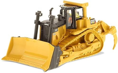 Diecast Masters 85209 - Caterpillar Kettendozer D9T, detailgetreues H0 CAT Baufahrzeug in Metallbox, Maßstab 1:87, ca. 11 x 6 x 6 cm, ab 14 Jahren, für Modelleisenbahnen und Sammler geeignet