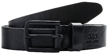 JACK & JONES Herren Jjilee lederen riem Noos G rtel, Schwarz, 95 EU