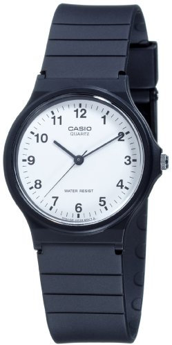 Casio Orologio Analogico Quarzo Unisex Adulto con Cinturino in Resina, MQ-24-7BLLEG