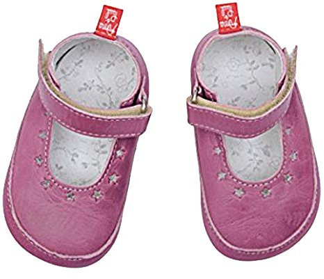 Anna und Paul Krabbelschuhe Lauflernschuhe Sternenfee - 1167 - flieder - mit Ledersohle