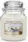 Yankee Candle Duftkerze im Glas (mittelgroß) | Vanilla | Brenndauer bis zu 75 Stunden