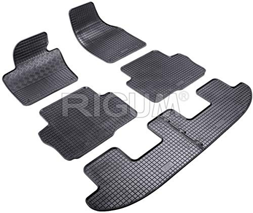 ilTappetoAuto by Fabbri 3 - 902754 - Maßgeschneiderte Automatten aus Geruchlosem und Rutschfestem Gummi Kompatibel mit Volkswagen Sharan und Seat Alhambra