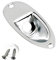 Fender 099-1940-100 Stratocaster® Jack Ferrule (Chrome), 0991940100