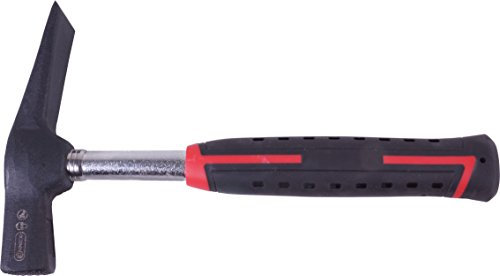 Connex Maurerhammer 600 g Stahlrohrstiel, 2K-Griff / Rheinische Form / Hammer / Stahlhammer / Werkzeug / COX611600