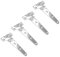 4 Stück T Scharnier Edelstahl A4 152 mm