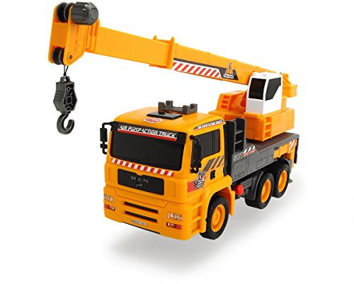 Dickie Toys 203806003 - Air Pump Mobile Crane, Man Kranwagen, 31 cm