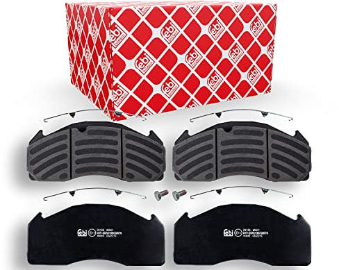febi bilstein 16545 Brake Pad Set with fastening material, 1 unit