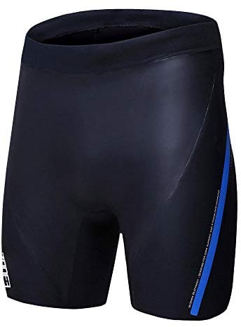 ZONE3 Unisex-Adult ZONE3-Neoprene Neoprene Buoyancy Swimsuit, Schwarz-Rot, XXL