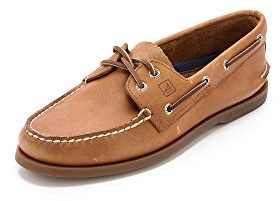 Sperry Top-Sider Men's A/O 2-eye Boat Shoes, Brown Sahara, 9.5 UK
