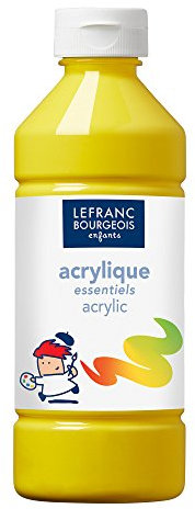 Lefranc & Bourgeois - Pintura acrílica líquida, 500 ml, color amarillo