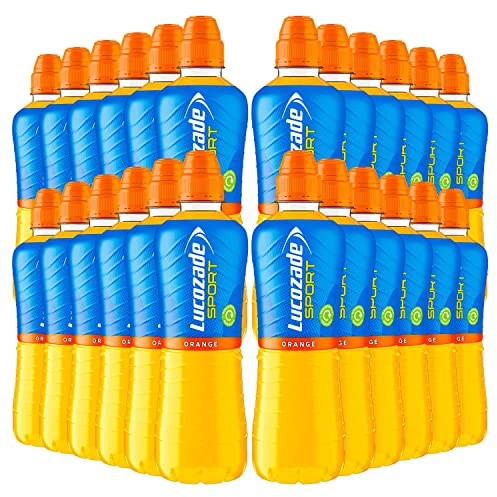 Lucozade Sport Orange 500ml 4 Pack x6 Bundled Sports Drink Case