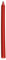 Jovi plasticolor – Box mit 25 plastischen Wachsmalstifte, Rot (92502)