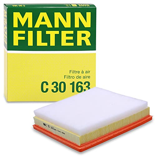 MANN-FILTER, C 30 163 Luftfilter | Für PKW, Saubere Luftzufuhr, Langlebiges Filtermedium, Passgenaues Design, Echte OE-Technologie