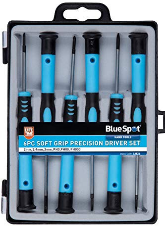 Blue Spot Tools 12621 B/SPOT Precision Screwdriver Set (6-Piece)