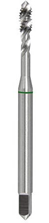 RUKO 266014UNC - Macho de roscar para máquinas UNC ~ DIN 371HSSE-Co 5, rectificado - Tipo C, 1/4