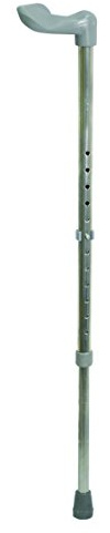 Aidapt Aluminium Ergonomic Handled Walking Stick (Right Handed) (Medium)