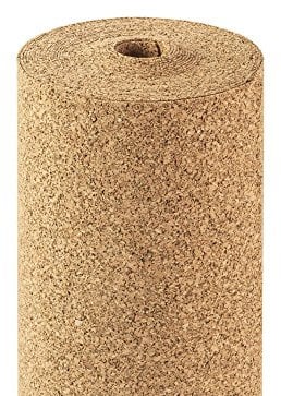Rollenkork Stärke 10 mm 10 m² Trittschall Dämmung Akustik Unterlage Parkett Laminat