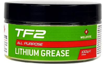 WELDTITE All Purpose Lithium Grease 100 g Pot for Bike Headsets, Bottom Brackets, Hubs & Pedals