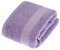 Homescapes Flauschiges Premium Frottee Handtuch ca. 50 x 90 cm aus 100% Reiner Baumwolle, Flieder
