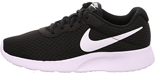 Nike Tanjun, Scarpe da Ginnastica Donna, Nero Black White 011, 35.5 EU