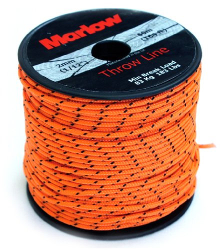 Marlow Excel Throwline - 50mtr length - 2mm diameter.