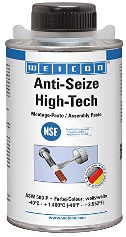 WEICON Anti-Seize High-Tech Montagepaste 500 g Schutz gegen Korrosion, Verschleiß und Festfressen | metallfrei